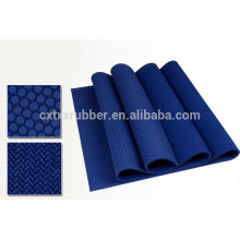 custom made rubber yoga mats, super anti slip hot yoga mat
